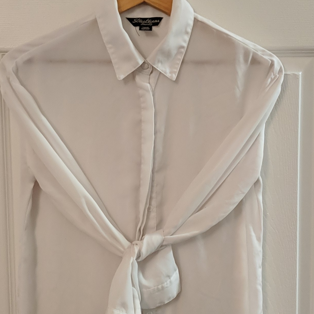Long flowy, button down shirt